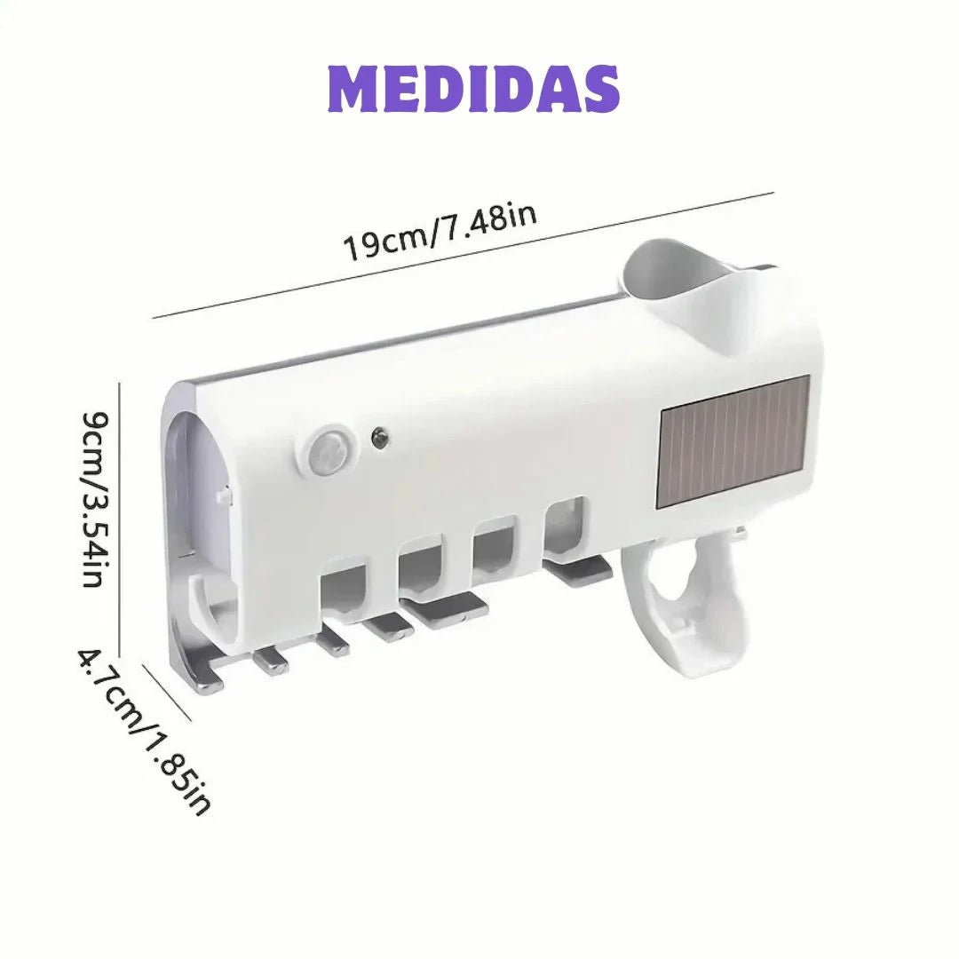 UVSmilePro® Esterilizador UV & Dispensador para cepillos